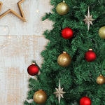 Arbol Navidad Verde 190 Cm Frondoso Luces Led 736 Ramas