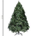 Arbol Navidad Pino 2.10m Artificial 1580 Ramas Verde Grande