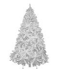 Arbol Navidad 1.90m Artificial Blanco Pino Frondoso Jardimex