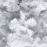 Arbol Navidad 1.90m Artificial Blanco Pino Frondoso Jardimex