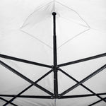 Carpa Toldo 2x2 Mts Plegable Lona Impermeable  2x2 Paredes BLANCO