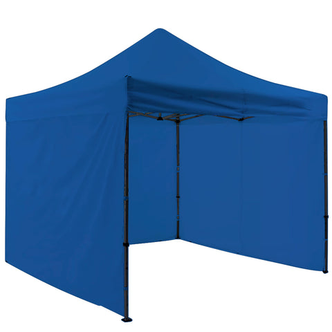 Carpa Toldo 2x2 Mts Plegable Lona Impermeable  2x2 Paredes Azul