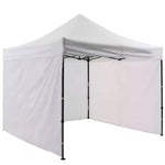 Carpa Toldo 2x2 Mts Plegable Lona Impermeable  2x2 Paredes BLANCO